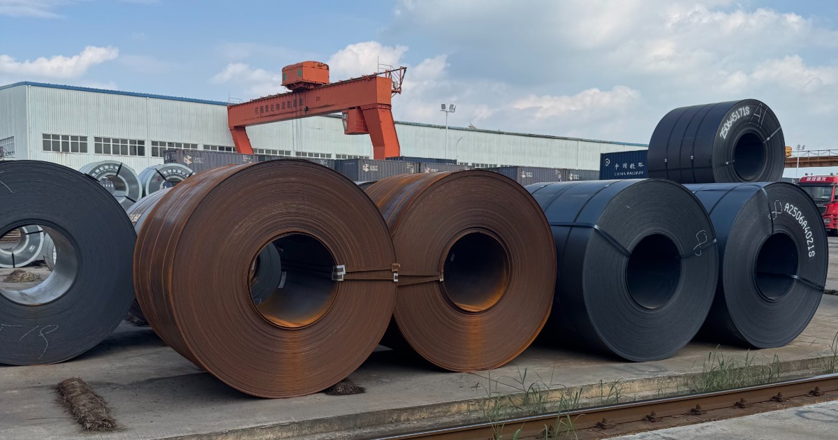 山东华建星 景观工程 耐候钢雕塑 景观墙 廊架 自然锈色