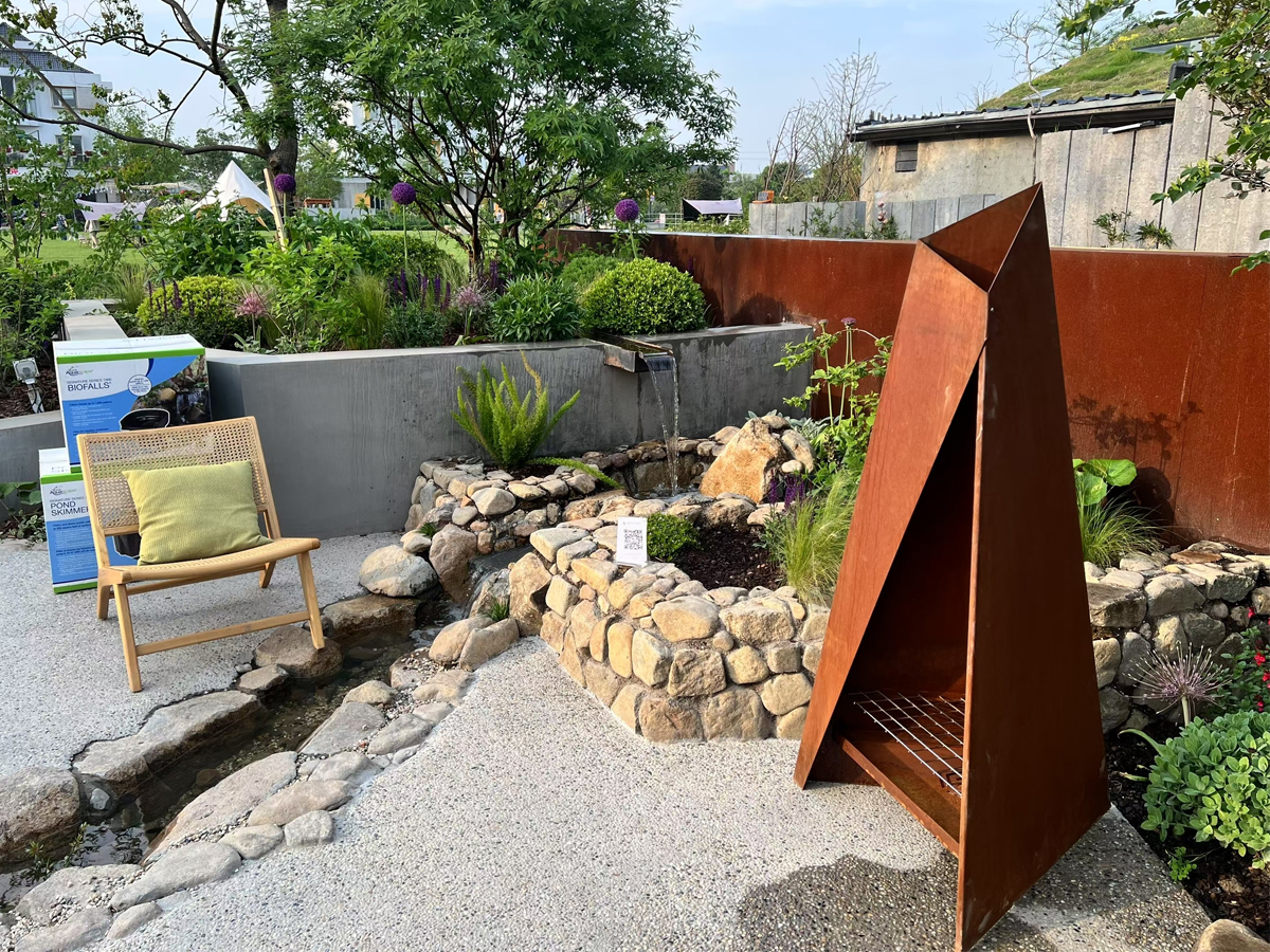 耐候钢篝火台 Corten Steel Fire Pit