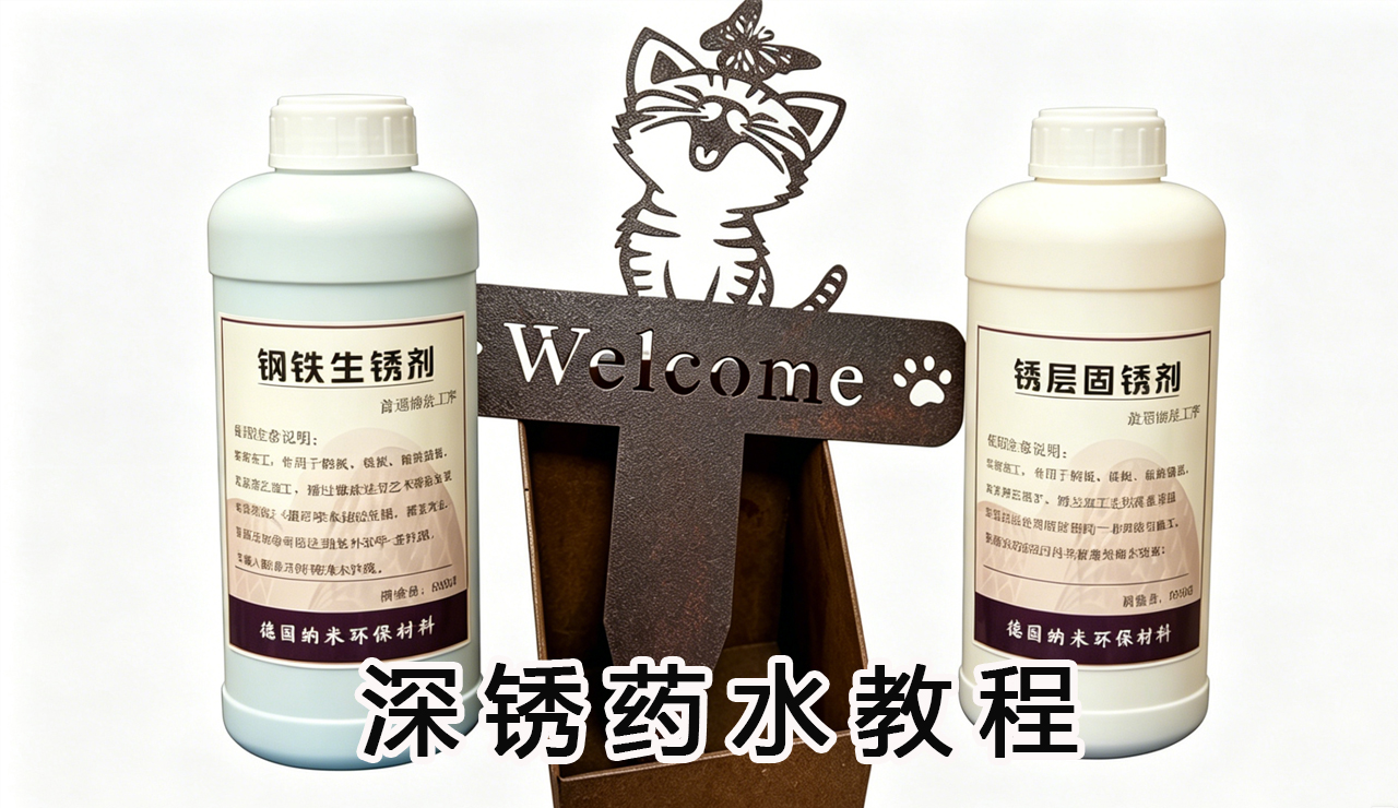 耐候钢板深锈做锈效果
