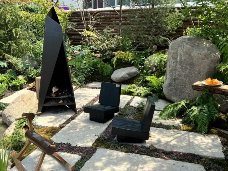 耐候钢火景设施 户外庭院壁炉